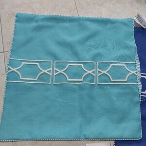 Beautiful Thin Fabric Pillow Cushion Covers Case Samples NO ZIPPERS 5 PIECES